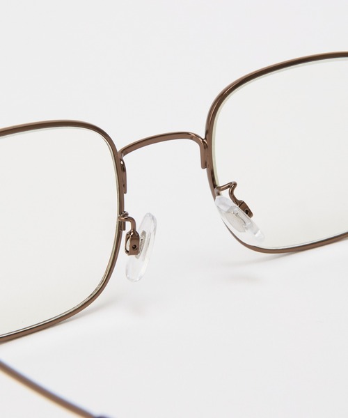 COLONY 2139（コロニートゥーワンスリーナイン）の「スクエアフレームメガネ（メガネ・レディース・ブラウン・FREE）」の7枚目の写真