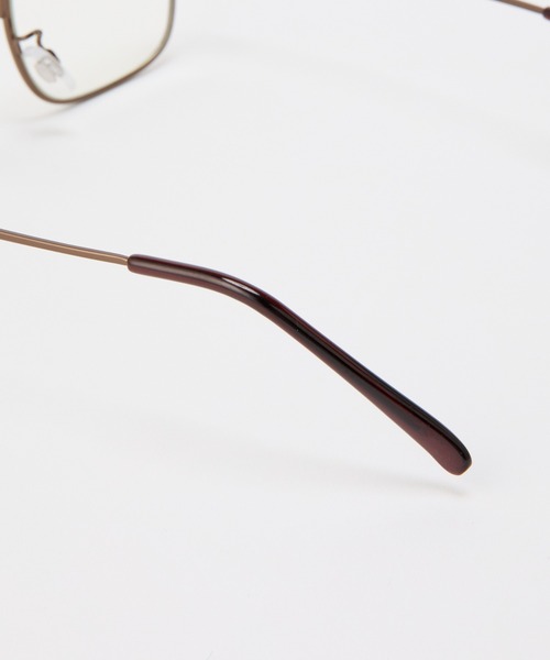 COLONY 2139（コロニートゥーワンスリーナイン）の「スクエアフレームメガネ（メガネ・レディース・ブラウン・FREE）」の10枚目の写真