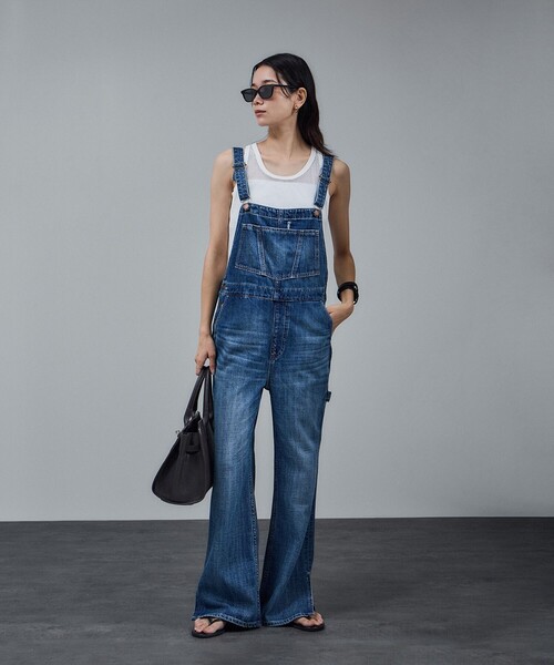 SALON adam et rope'(サロン アダム エ ロペ)の「【IRONING(アイロニング)】mesh tank top(タンクトップ・レディース・ホワイト・FREE)」の4枚目の写真