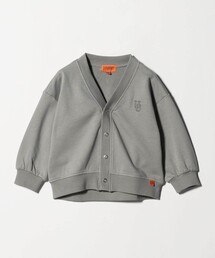 green label relaxing | 【別注】＜UNIVERSAL OVERALL＞Vネック 裏毛 カーディガン / キッズ 100cm-130cm(カーディガン/ボレロ)