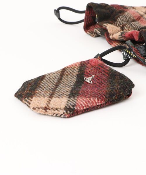 Vivienne Westwood（ヴィヴィアンウエストウッド）の「DRAWSTRING POUCH SET（ハンドバッグ・レディース・チェック・FREE）」の5枚目の写真