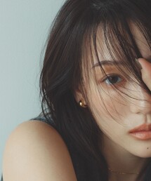 by Preek(バイプリーク)の<MIZUKI HANAYAMA×by Preek>ボテロ フープ イヤリング(イヤリング)