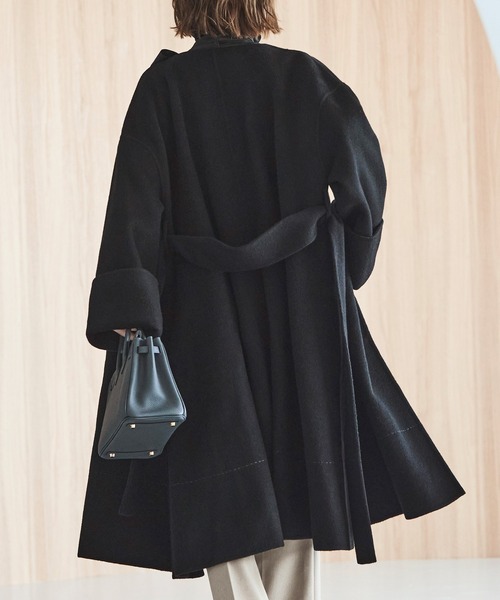 ウールリバー ハンドステッチ コート ｜ アウター / ウールコート