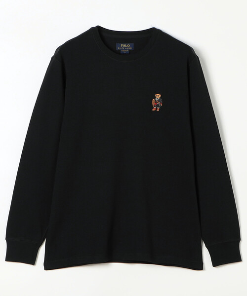 POLO RALPH LAUREN ラルフローレン くま刺繍 長袖ニット M Ralph Laurenクマ刺繍ニットセーター 長袖 ポロベア