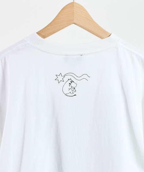 MOOMIN（ムーミン）の「【 MOOMIN / ムーミン 】 プレミアムTシャツ　彗星（ムーミン）　WNI（Tシャツ/カットソー・レディース・ホワイト/ブラック・FREE）」の6枚目の写真