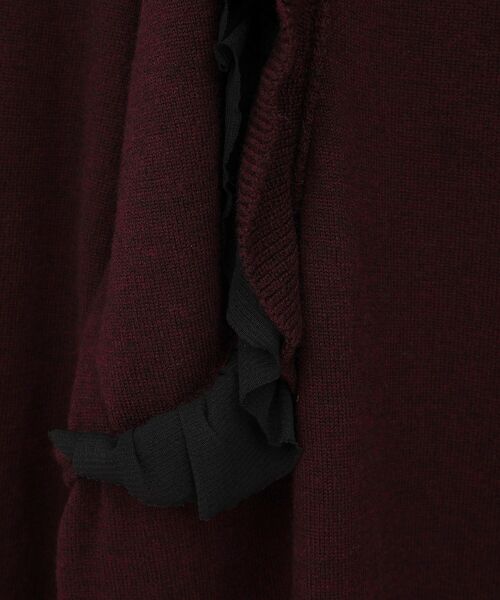 セール】【archive】ラッフルニットワンピース（ワンピース）｜YECCA