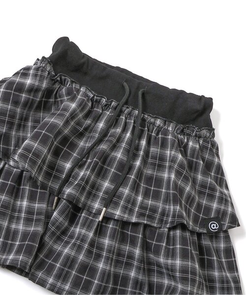 algy（アルジー）の「アソートフリルスカパン１（スカート・キッズ・オフホワイト/ブラック・XX-SMALL/X-SMALL/SMALL/MEDIUM）」の12枚目の写真