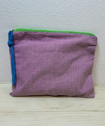 Blanc de Blue（ブランドブルー）の「チェック柄カラーポーチ（ポーチ）」