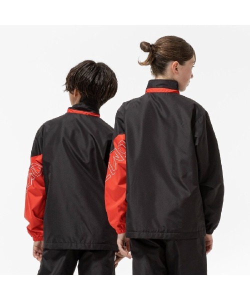 MIZUNO(ミズノ )の「ミズノ JRブレスウォーマジャケット(ジャージ・キッズ・ブラック×レッド/ネイビー・130cm/140cm/150cm/160cm)」の6枚目の写真
