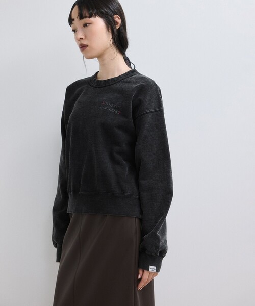 ADAM ET ROPE'(アダムエロペ)の「【WEB限定】RECORDS スウェット(スウェット・レディース・ブラック系その他/ブラック系その他3/ブラック/ブラック系その他2・FREE)」の5枚目の写真