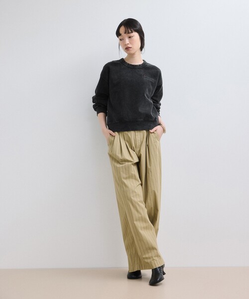 ADAM ET ROPE'(アダムエロペ)の「【WEB限定】RECORDS スウェット(スウェット・レディース・ブラック系その他/ブラック系その他3/ブラック/ブラック系その他2・FREE)」の8枚目の写真