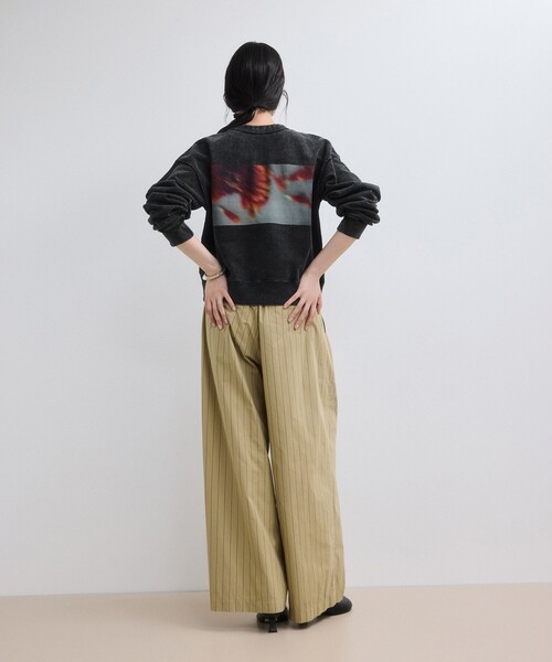 ADAM ET ROPE'(アダムエロペ)の「【WEB限定】RECORDS スウェット(スウェット・レディース・ブラック系その他/ブラック系その他3/ブラック/ブラック系その他2・FREE)」の9枚目の写真