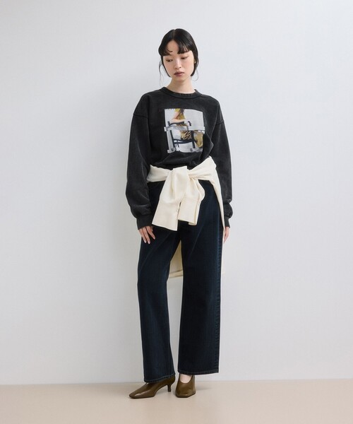 ADAM ET ROPE'(アダムエロペ)の「【WEB限定】RECORDS スウェット(スウェット・レディース・ブラック系その他/ブラック系その他3/ブラック/ブラック系その他2・FREE)」の10枚目の写真