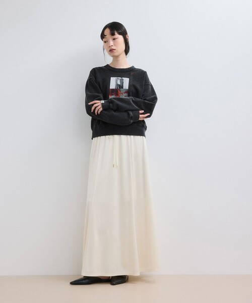 ADAM ET ROPE'(アダムエロペ)の「【WEB限定】RECORDS スウェット(スウェット・レディース・ブラック系その他/ブラック系その他3/ブラック/ブラック系その他2・FREE)」の13枚目の写真