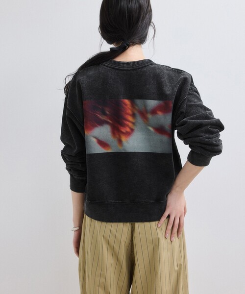 ADAM ET ROPE'(アダムエロペ)の「【WEB限定】RECORDS スウェット(スウェット・レディース・ブラック系その他/ブラック系その他3/ブラック/ブラック系その他2・FREE)」の14枚目の写真