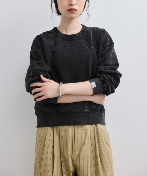 ADAM ET ROPE'(アダムエロペ)の「【WEB限定】RECORDS スウェット(スウェット・レディース・ブラック系その他/ブラック系その他3/ブラック/ブラック系その他2・FREE)」の15枚目の写真