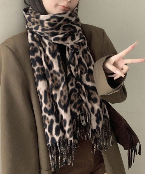 Marni レオパード柄　マフラー レオパード柄ストール（95-70MI07-204）｜モノコムサ（MONO COMME CA