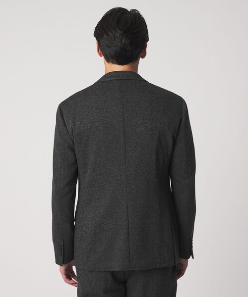 A DAY IN THE LIFE UNITED ARROWS(アデイインザライフユナイテッドアローズ)の「メランジ ジャージーツイル 2ボタンジャケット-セットアップ対応-<A DAY IN THE LIFE>(テーラードジャケット・メンズ・ダークグレー/ネイビー/ダークブラウン・S/L/XL/M)」の12枚目の写真