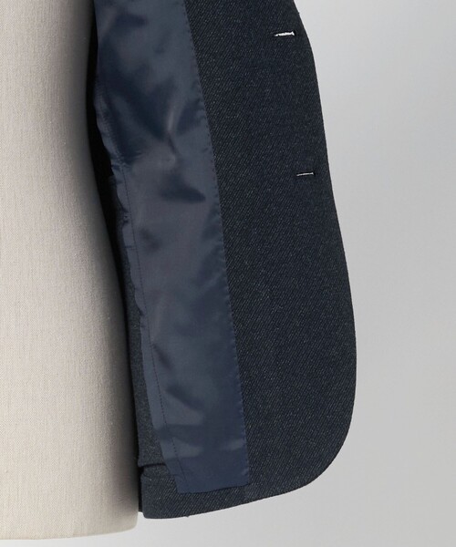 A DAY IN THE LIFE UNITED ARROWS(アデイインザライフユナイテッドアローズ)の「メランジ ジャージーツイル 2ボタンジャケット-セットアップ対応-<A DAY IN THE LIFE>(テーラードジャケット・メンズ・ダークグレー/ネイビー/ダークブラウン・S/L/XL/M)」の16枚目の写真