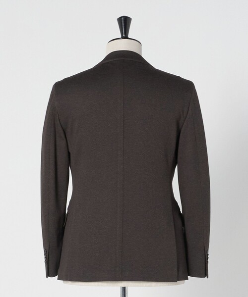 A DAY IN THE LIFE UNITED ARROWS(アデイインザライフユナイテッドアローズ)の「メランジ ジャージーツイル 2ボタンジャケット-セットアップ対応-<A DAY IN THE LIFE>(テーラードジャケット・メンズ・ダークグレー/ネイビー/ダークブラウン・S/L/XL/M)」の22枚目の写真