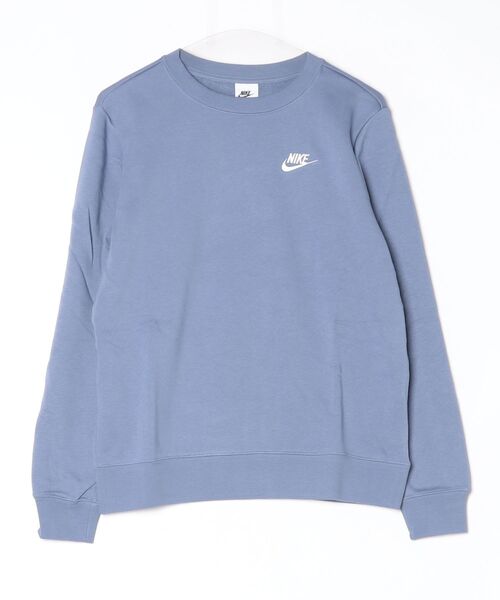 NIKE（ナイキ）の「ナイキ NIKE ナイキ  NSW クラブ STD フリース L/S クルー（スウェット・レディース・ブラウン/サックスブルー・S/M/L/XL）」の9枚目の写真