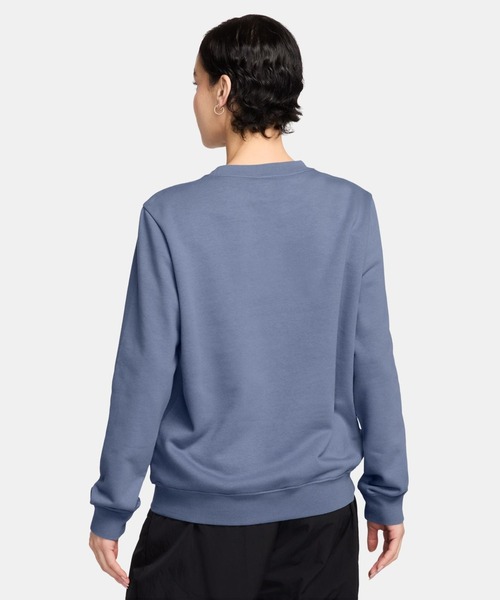 NIKE（ナイキ）の「ナイキ NIKE ナイキ  NSW クラブ STD フリース L/S クルー（スウェット・レディース・ブラウン/サックスブルー・S/M/L/XL）」の8枚目の写真