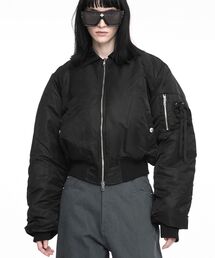 【Geek Office / ギークオフィス】NACHE / ナチェ CROPPED BOMBER JACKET