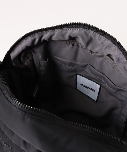 ADAM PATEK(アダムパテック)の「【RES】【ADAMPATEK】square mini boston bag/スクエアミニボストンバッグ(AP2519036)(ボストンバッグ・メンズ・グレー/ブラック・FREE)」の5枚目の写真