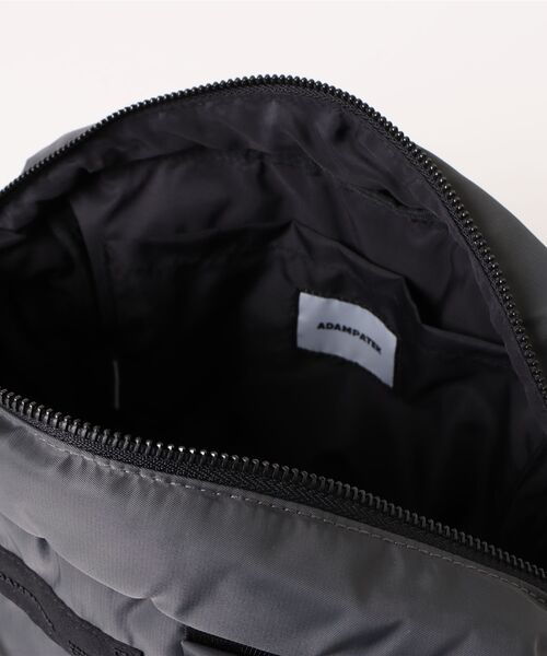 ADAM PATEK(アダムパテック)の「【RES】【ADAMPATEK】square mini boston bag/スクエアミニボストンバッグ(AP2519036)(ボストンバッグ・メンズ・グレー/ブラック・FREE)」の6枚目の写真