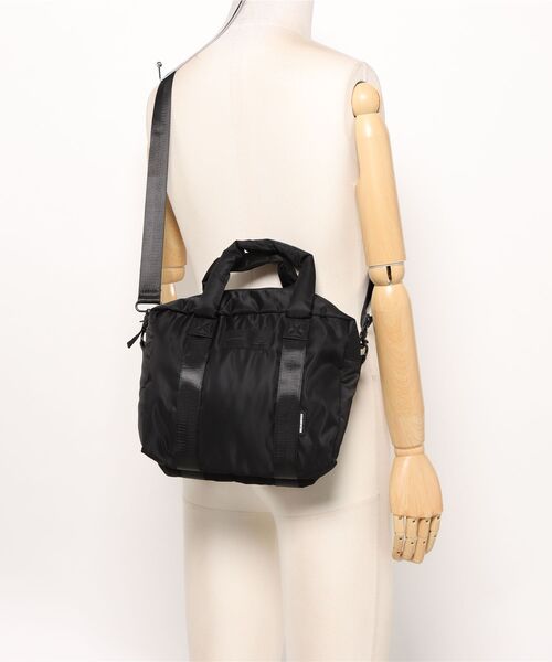ADAM PATEK(アダムパテック)の「【RES】【ADAMPATEK】square mini boston bag/スクエアミニボストンバッグ(AP2519036)(ボストンバッグ・メンズ・グレー/ブラック・FREE)」の7枚目の写真
