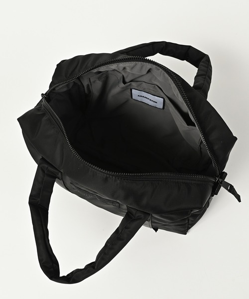 ADAM PATEK(アダムパテック)の「【RES】【ADAMPATEK】square mini boston bag/スクエアミニボストンバッグ(AP2519036)(ボストンバッグ・メンズ・グレー/ブラック・FREE)」の12枚目の写真