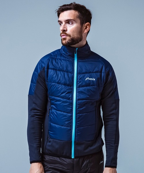 phenix（フェニックス）の「phenix(フェニックス)Padding Middle Jacket ブランドロゴ パディング ミドルジャケット (保温性/軽量)（その他アウター・メンズ・ブラック/カーキ/ネイビー・S/M/L/XL）」の13枚目の写真