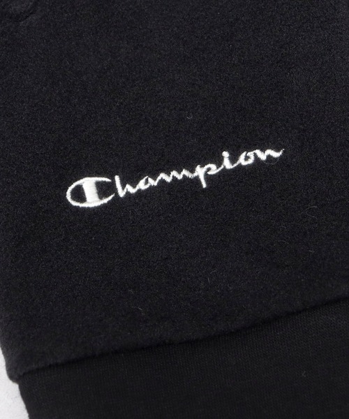 Champion（チャンピオン）の「5本指 ストレッチ マイクロフリース グローブ 手袋（手袋・メンズ・ブラック/チャコール・FREE）」の14枚目の写真