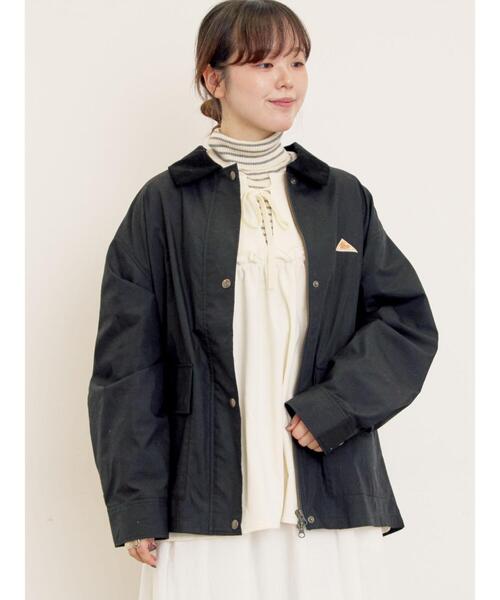 KELTY×Samansa Mos2】ハンティングジャケット（ノーカラージャケット