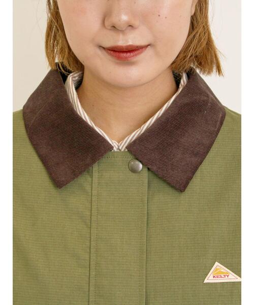 KELTY×Samansa Mos2】ハンティングジャケット（ノーカラージャケット