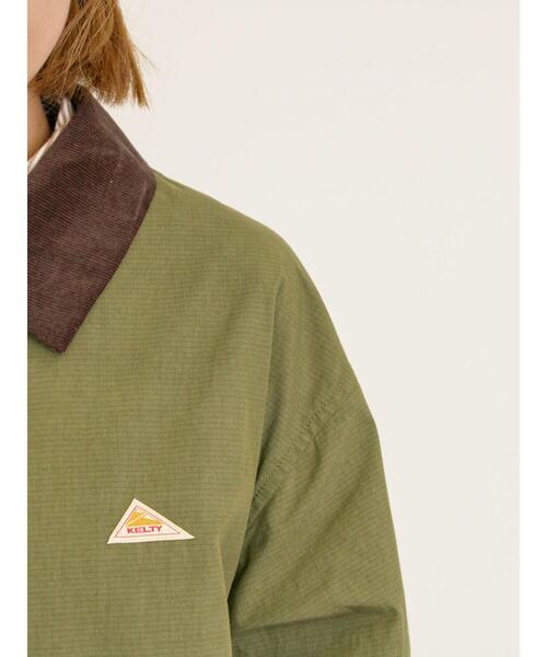 KELTY×Samansa Mos2】ハンティングジャケット（ノーカラージャケット