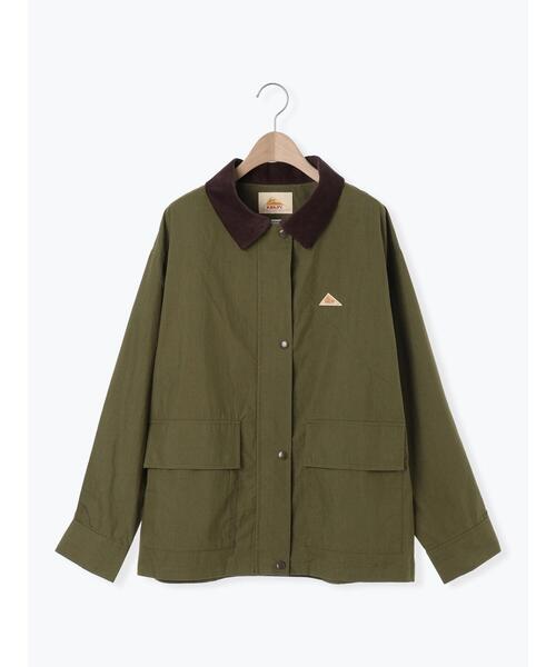 KELTY×Samansa Mos2】ハンティングジャケット（ノーカラージャケット