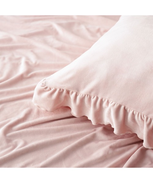 セール】【WARMY ウォーミー】しっとり アルガンオイル加工 フリル