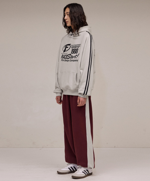 F.ILLUMINATE(フィルミネイト)の「レーシングスピリットラグランフードパーカー-グレー(パーカー・レディース・その他・MEDIUM/LARGE/SMALL)」の5枚目の写真