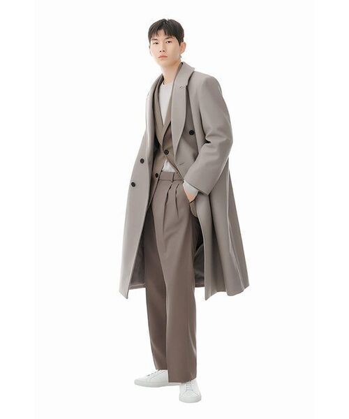 MUSINSA STANDARD（ムシンサスタンダード）の「ミニマルクルーネックニット[きのこ]（ニット/セーター・メンズ・その他・MEDIUM/LARGE/X-LARGE/XX-LARGE/SMALL）」の13枚目の写真