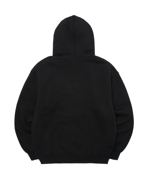 WKNDRS(ウィーキャンドース)の「BASEBALL APPLIQUE HOODIE (BLACK)(パーカー・レディース・その他・MEDIUM/LARGE/X-LARGE)」の2枚目の写真
