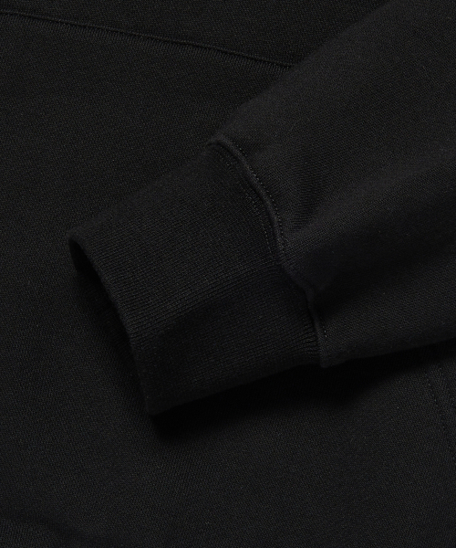 WKNDRS(ウィーキャンドース)の「BASEBALL APPLIQUE HOODIE (BLACK)(パーカー・レディース・その他・MEDIUM/LARGE/X-LARGE)」の4枚目の写真