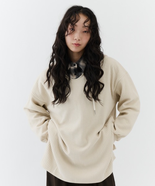 セール】Soft Rib Hoodie Pullover / ソフトリブフーディープル