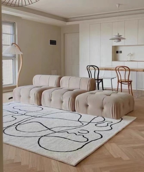 REBALANCE（リバランス）の「ラグマット120x160㎝（ラグ/マット・レディース・B/A/C/D・FREE）」の5枚目の写真