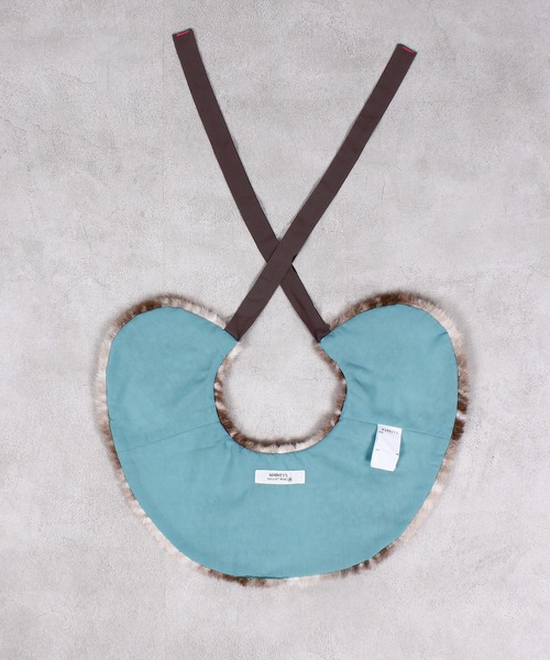 MARKEY'S(マーキーズ)の「MIXフェイクファーツケエリ(kids100cm~大人)(付け襟・キッズ・ブラウン/キャメル/ライトブルー・FREE)」の9枚目の写真