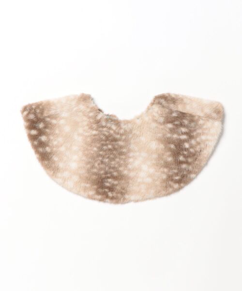 MARKEY'S(マーキーズ)の「MIXフェイクファーツケエリ(kids100cm~大人)(付け襟・キッズ・ブラウン/キャメル/ライトブルー・FREE)」の11枚目の写真