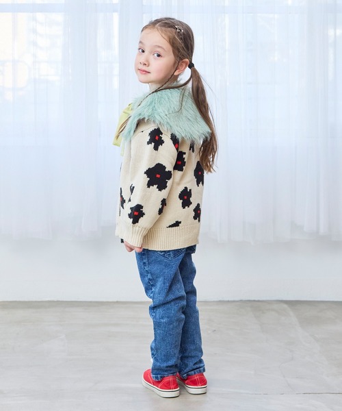 MARKEY'S(マーキーズ)の「MIXフェイクファーツケエリ(kids100cm~大人)(付け襟・キッズ・ブラウン/キャメル/ライトブルー・FREE)」の22枚目の写真