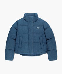 MARITHE + FRANCOIS GIRBAUD（マリテフランソワジルボー）の「W DENIM CROP DOWN JACKET（ダウンジャケット/コート）」