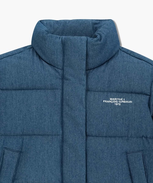 W DENIM CROP DOWN JACKET（ダウンジャケット/コート）｜MARITHE +