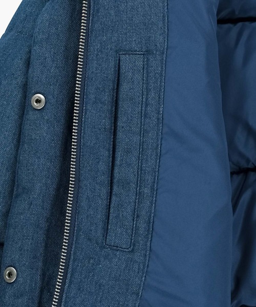 MARITHE + FRANCOIS GIRBAUD(マリテフランソワジルボー)の「W DENIM CROP DOWN JACKET(ダウンジャケット/コート・レディース・ブルー・SMALL/MEDIUM)」の5枚目の写真